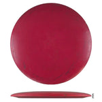 Red disc golf disc