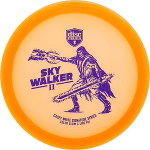 Color Glow C - Line FD1 Sky Walker II Casey White Signature Series - Glow - Powergrip USA