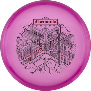 Color Glow C - Line MD1 2024 National Disc Golf Day - Violet - Powergrip USA
