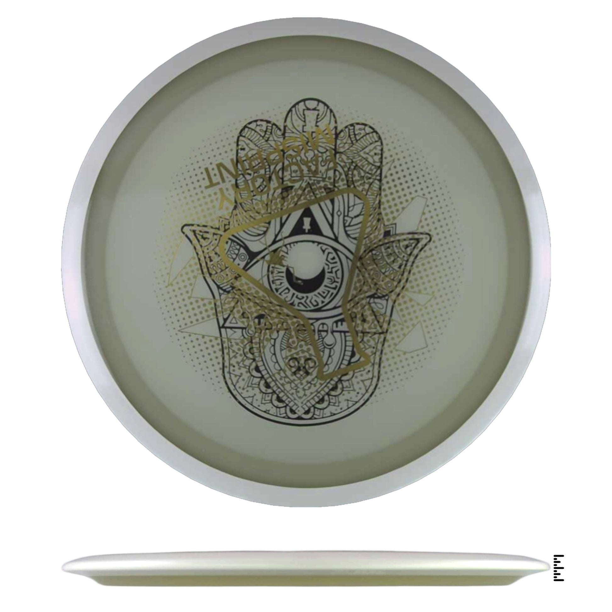 MVP Disc Sports Eclipse Tesla Factory Misprint - White - Powergrip USA