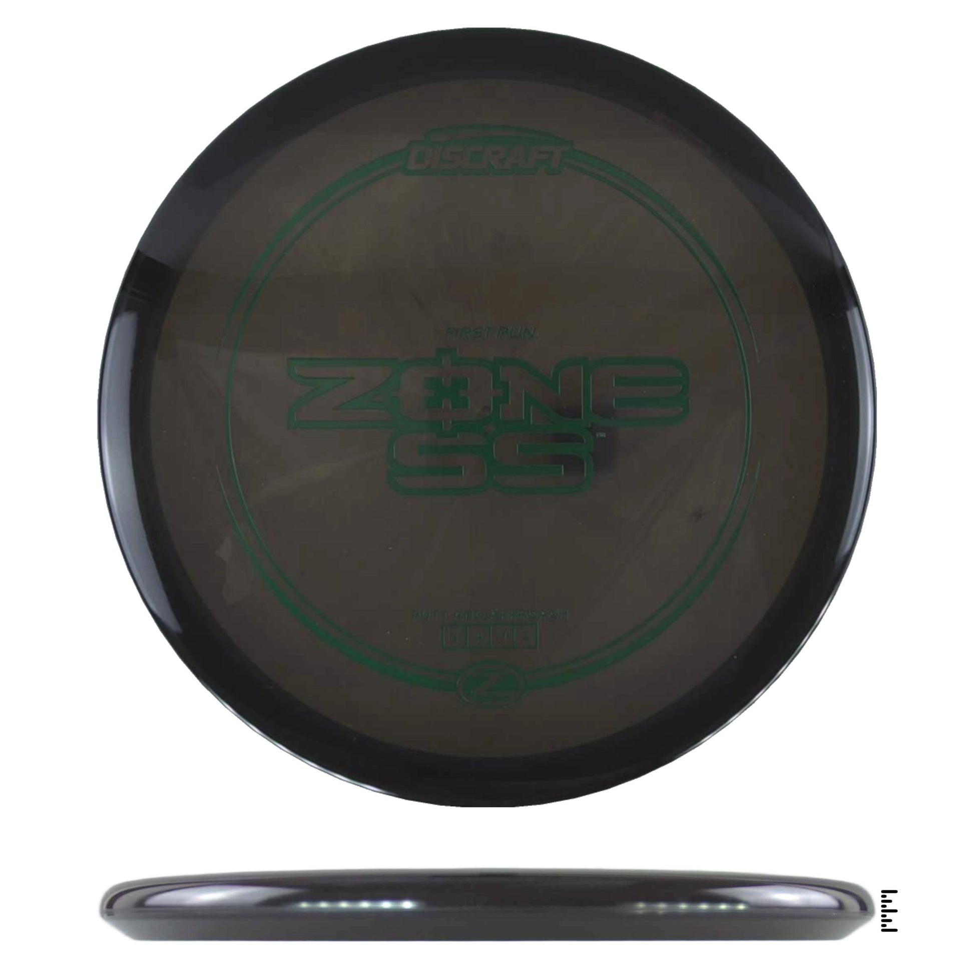 Discraft Z Line Zone SS - First Run - Black - Powergrip USA