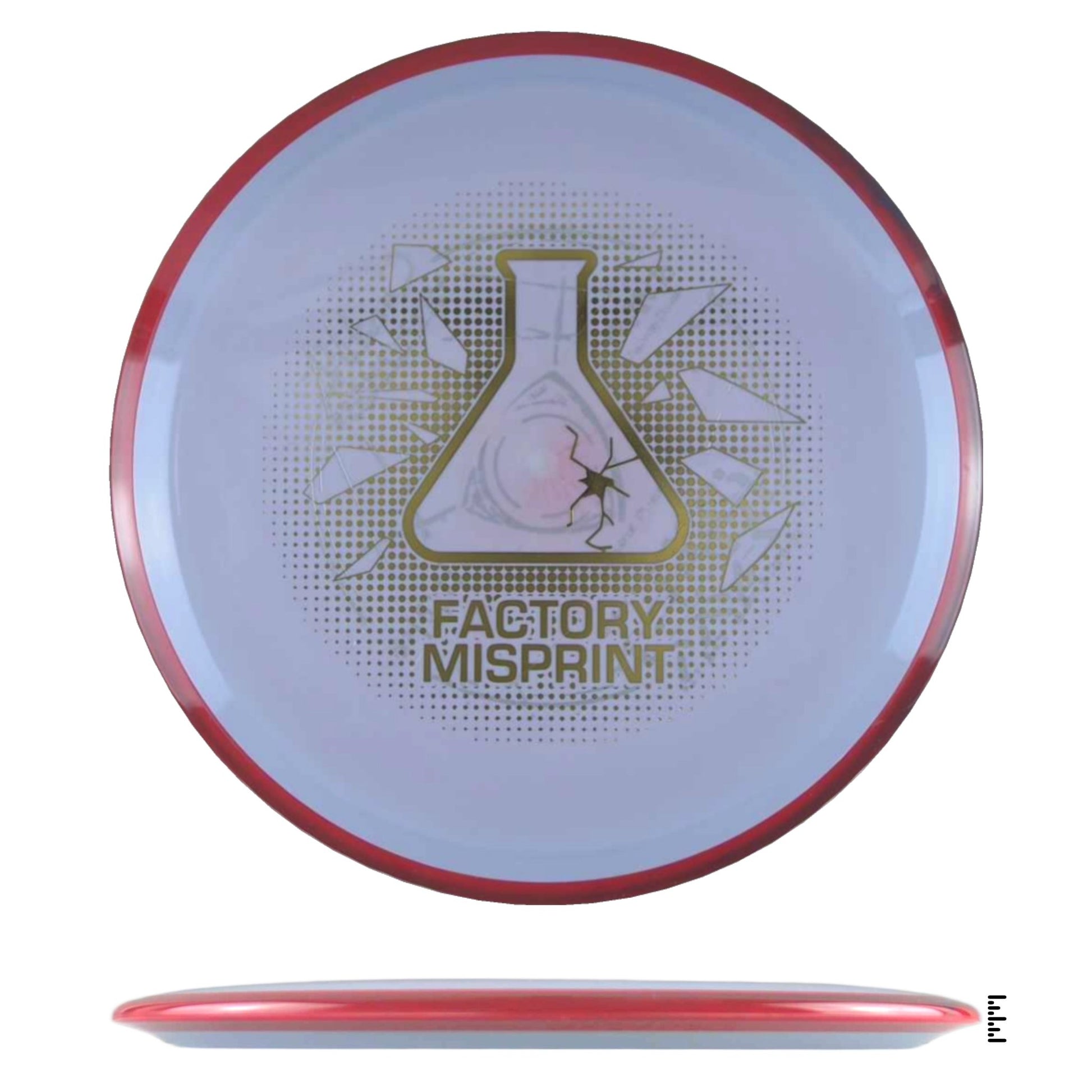 Axiom Discs Neutron Crave Factory Misprint - Light Blue / Red - Powergrip USA