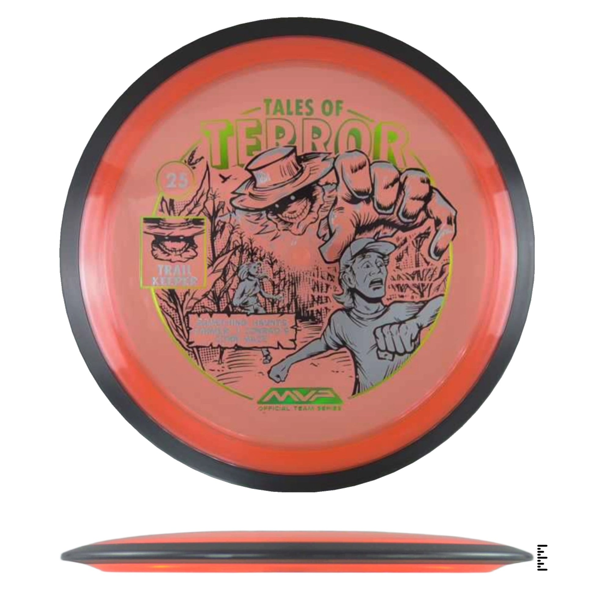 MVP Disc Sports Proton Trail - 2025 Halloween Special Edition - Orange - Powergrip USA