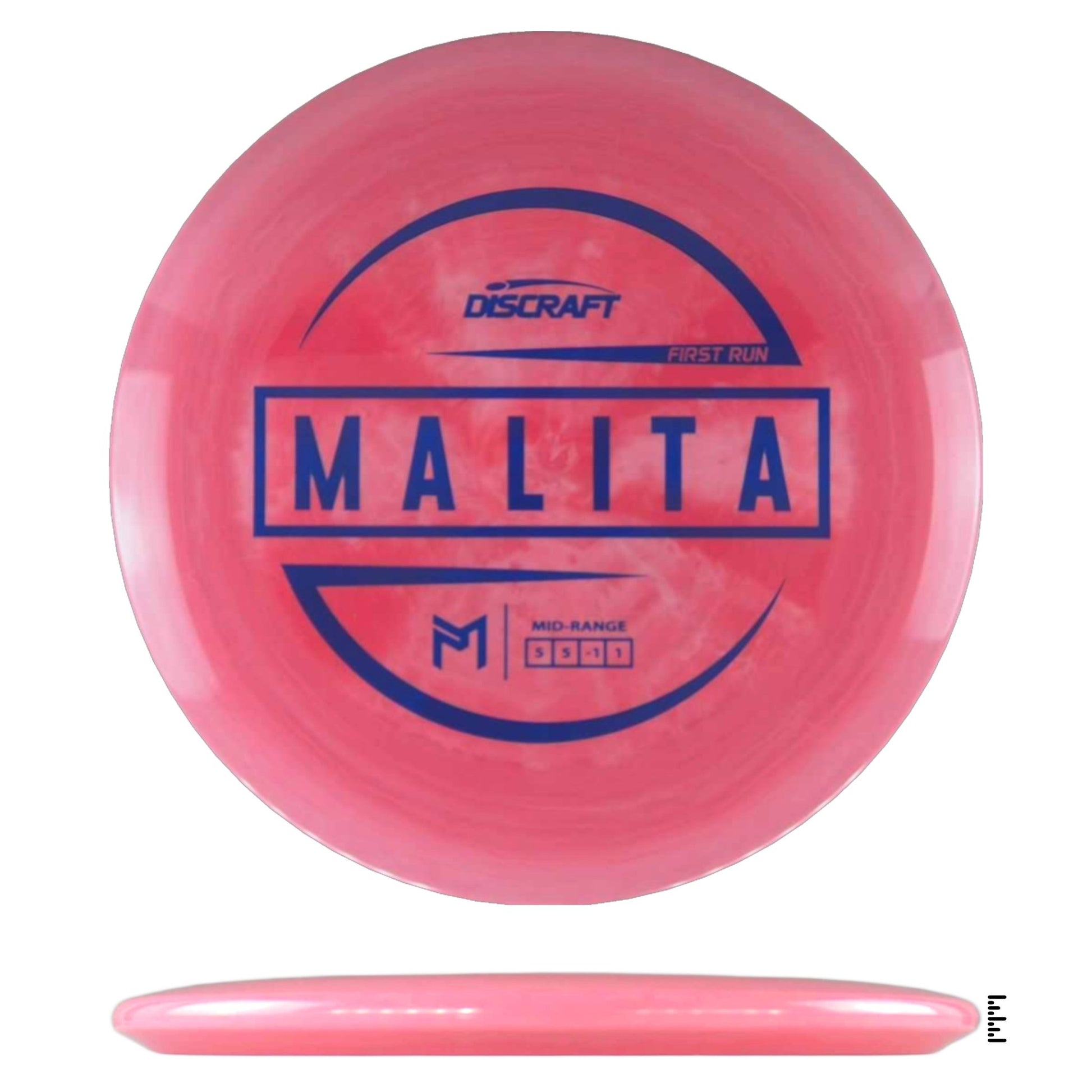Discraft Paul McBeth Malita First Run - Light Red - Powergrip USA