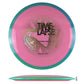 Axiom Discs Simon Line Neutron Time - Lapse Factory Misprint - Pink / Turquoise - Powergrip USA