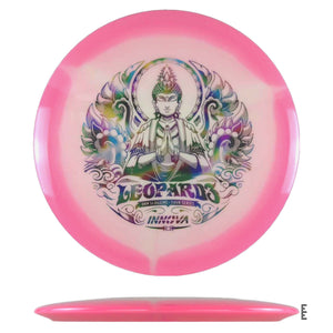 Proto Glow Halo Star Leopard3 2025 Ohn Scoggins Tour Series - White / Pink - Powergrip USA
