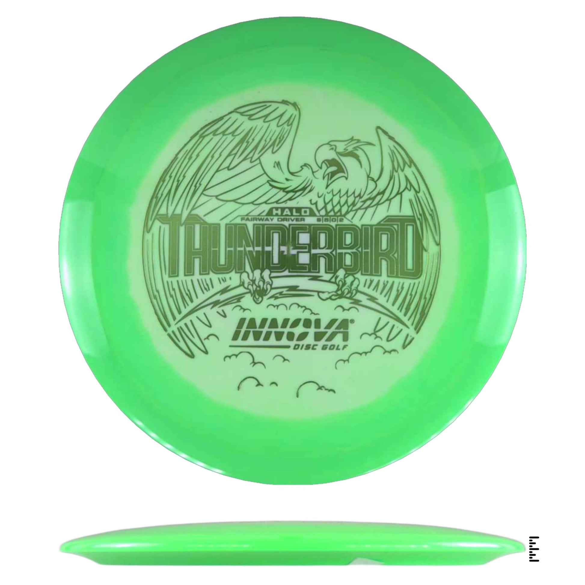 Innova Halo Star ThunderBird - White / Light Green - Powergrip USA