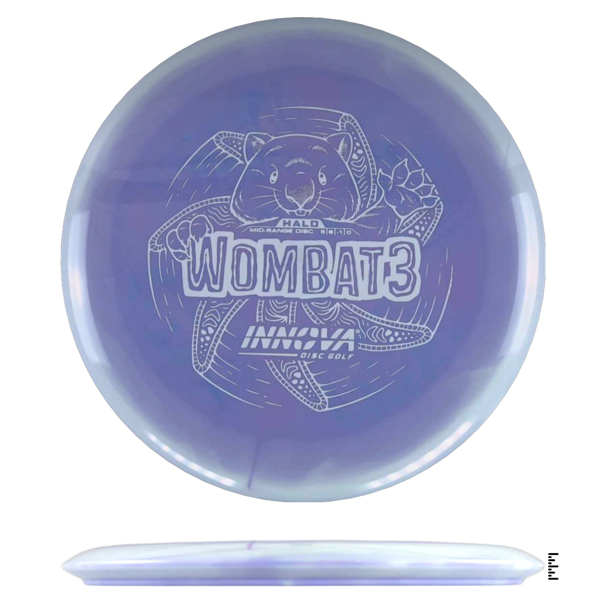 Innova Halo Wombat3 - Plum / White - Powergrip USA