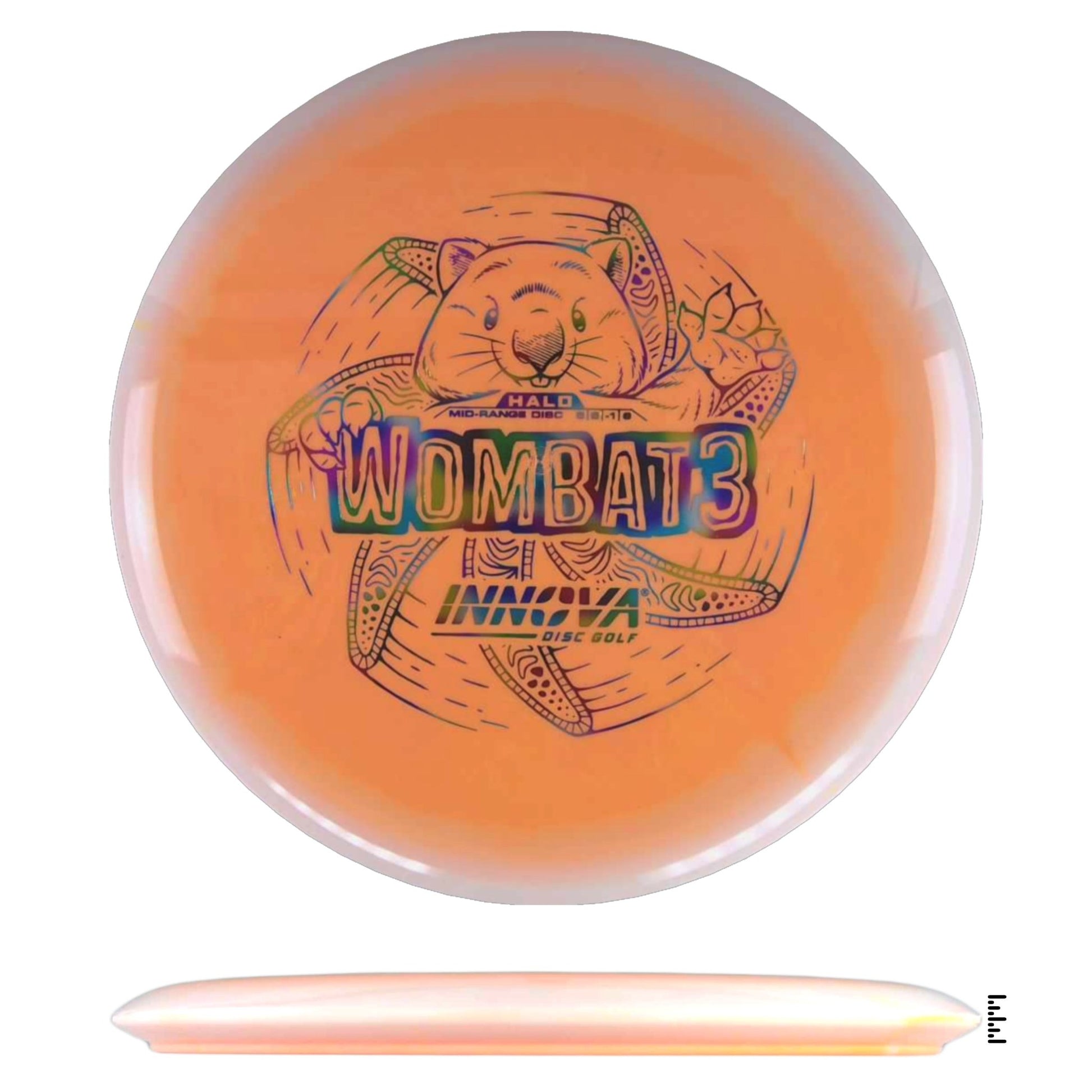 Innova Halo Wombat3 - Orange / White - Powergrip USA