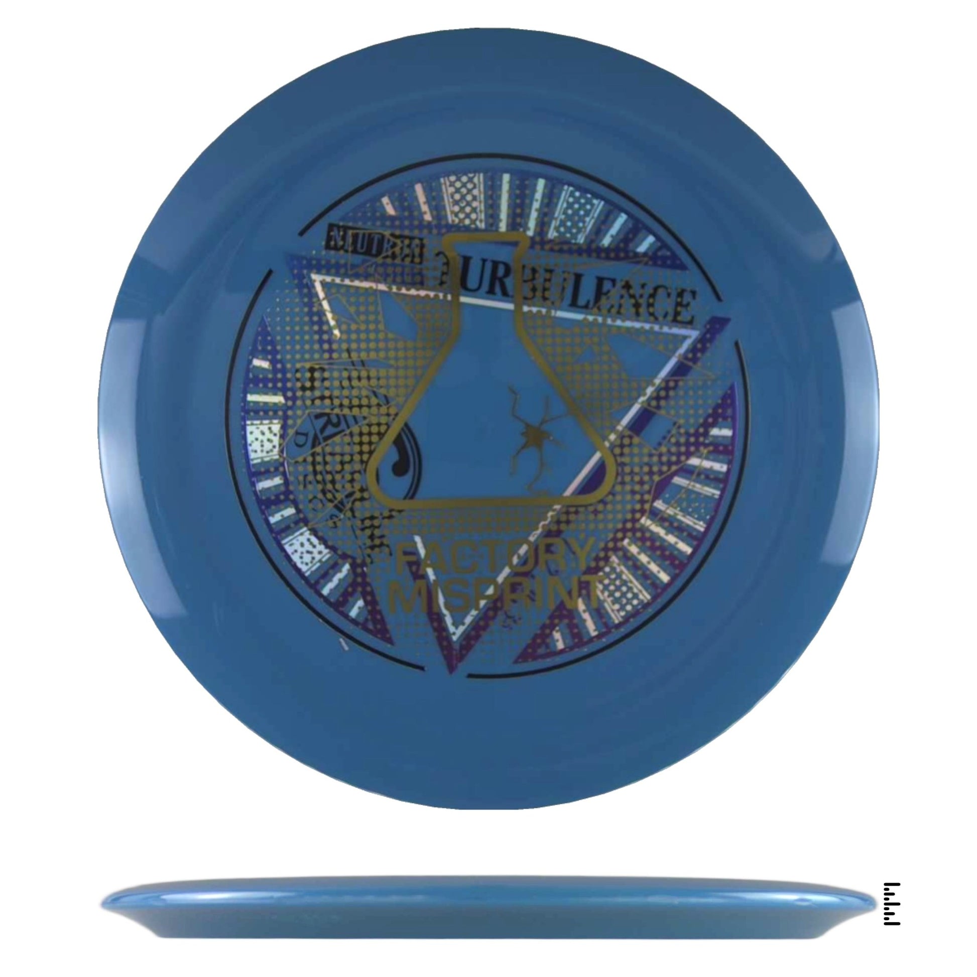 Streamline Discs Neutron Turbulence Factory Misprint - Blue - Powergrip USA