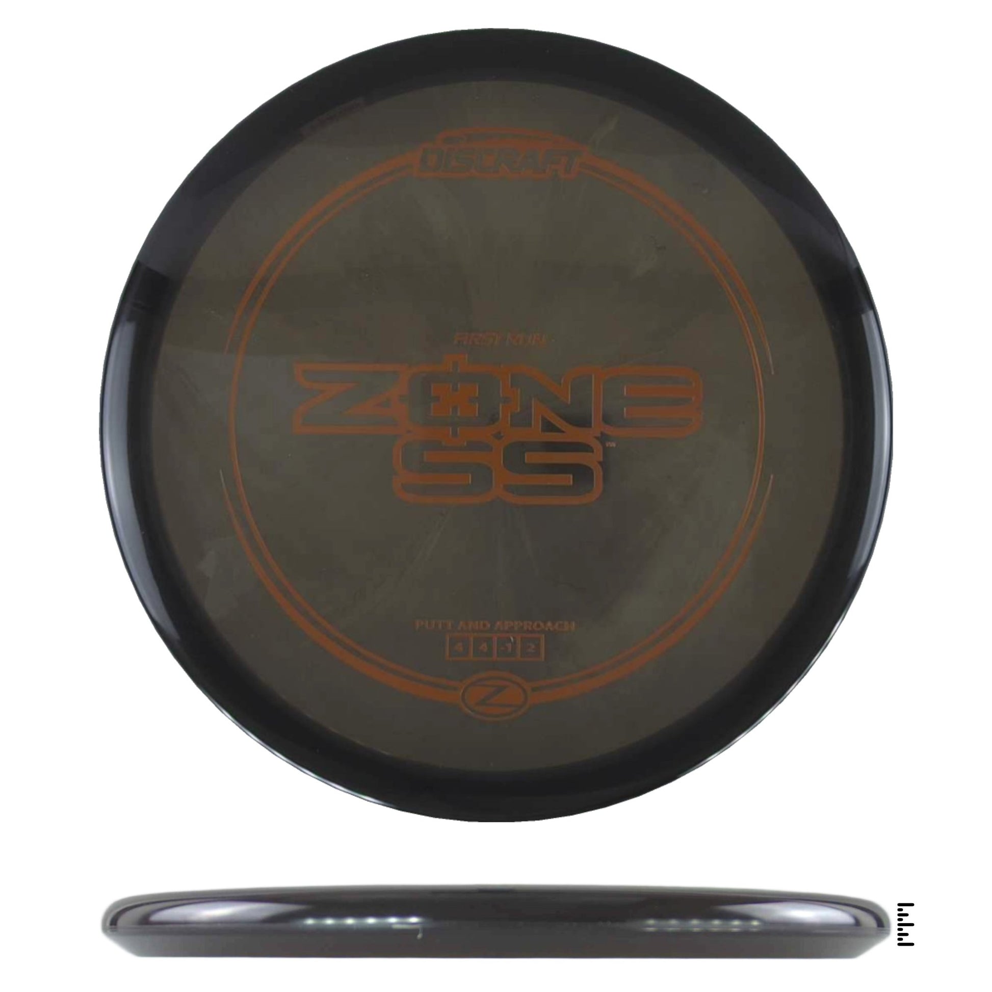 Discraft Z Line Zone SS - First Run - Black - Powergrip USA