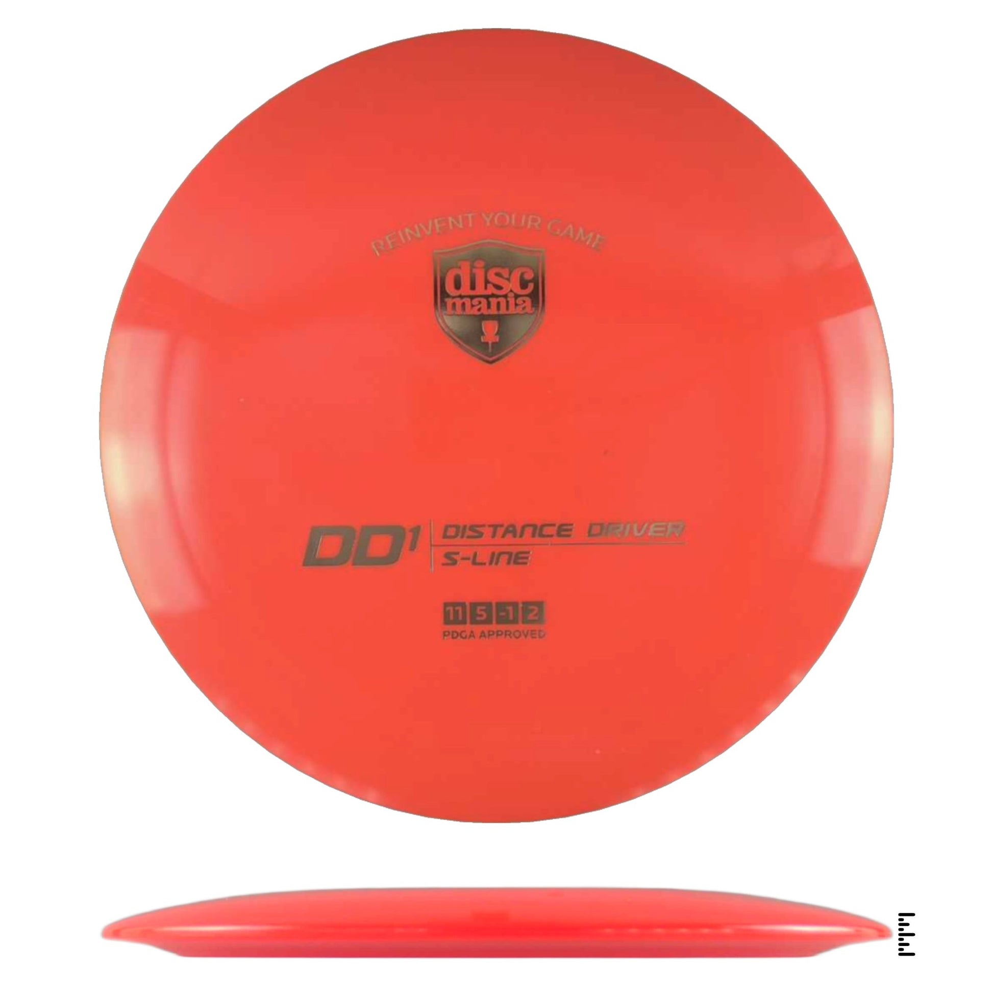 Discmania S - Line DD1 - Orange - Powergrip USA
