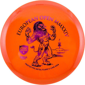Metal Flake C - line MD4 2024 European Open Prototype - Orange - Powergrip USA