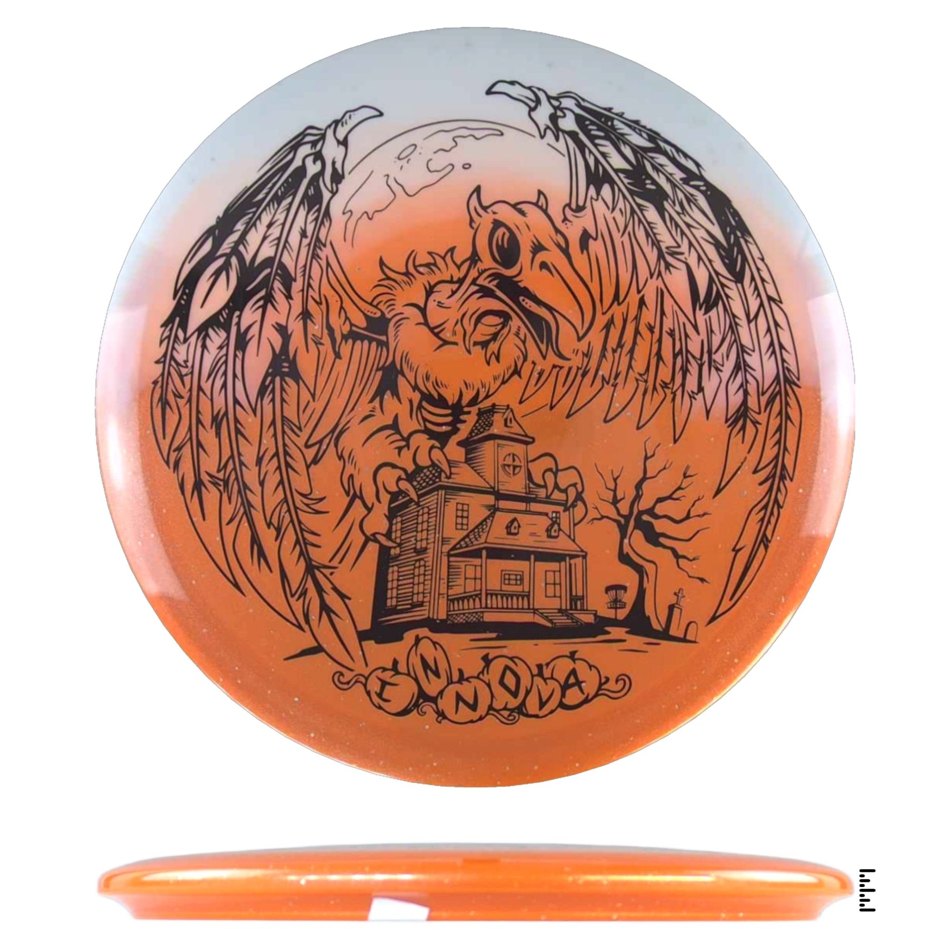 Innova Duo Roc3 - 2025 Halloween Edition - White / Orange - Duo - Powergrip USA