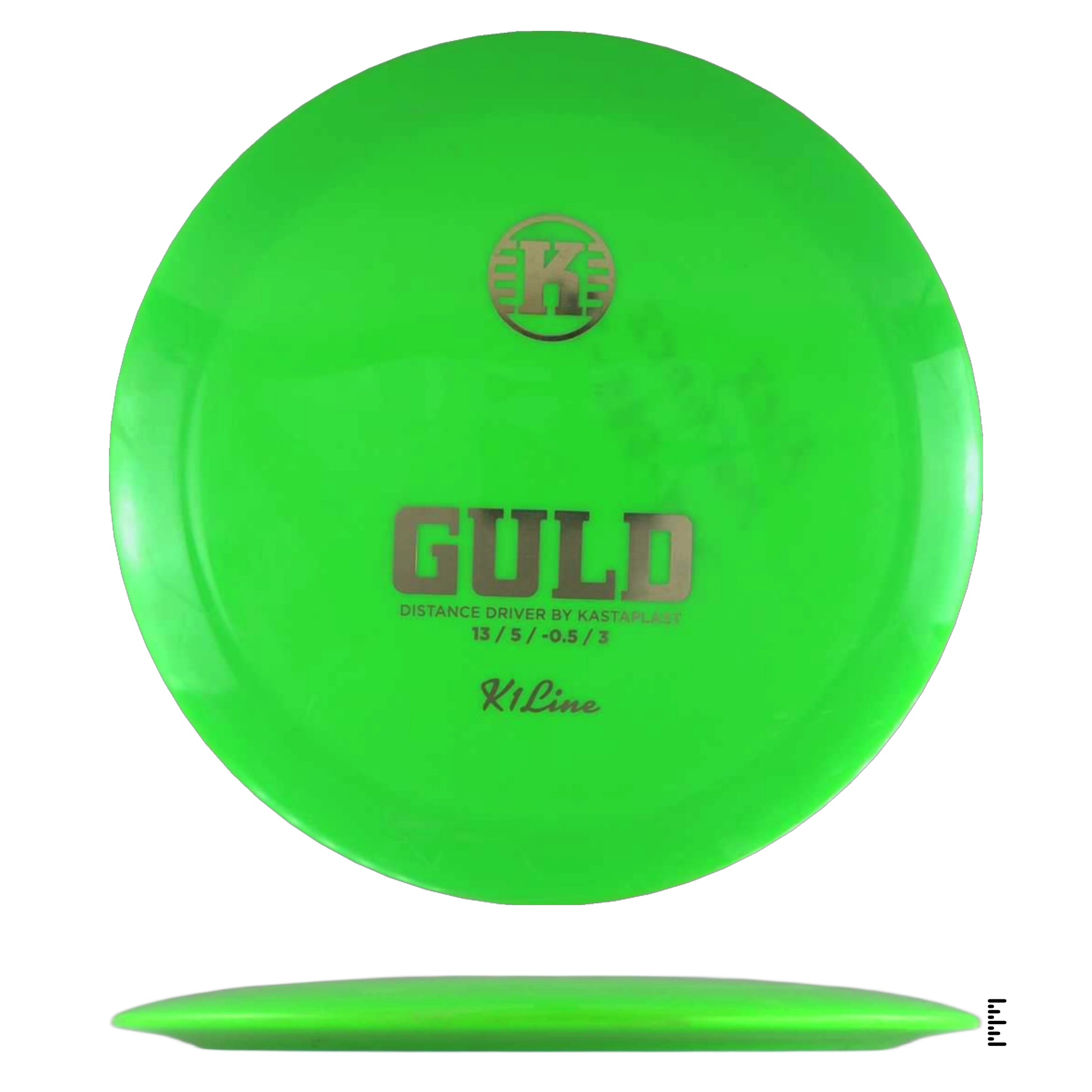 Kastaplast K1 Line Guld disc golf disc