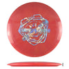 Red Dynamic Discs Getaway Fuzion disc golf disc