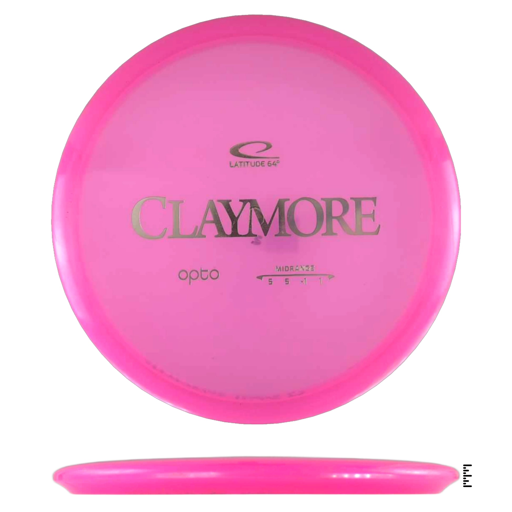 Latitude 64 Claymore Opto Pink Disc Golf Disc