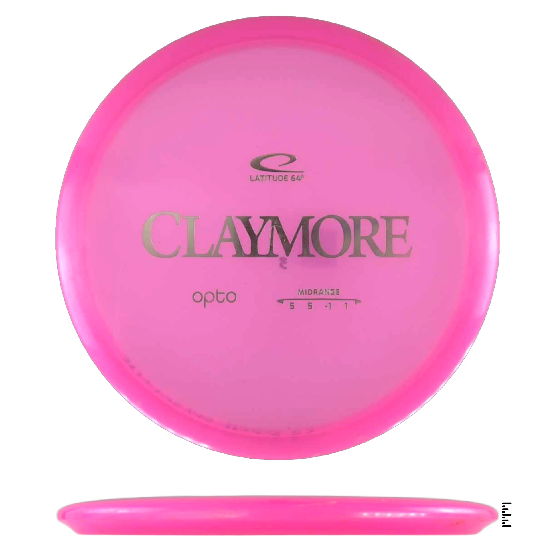 Pink Latitude 64 Claymore Opto Midrange Disc