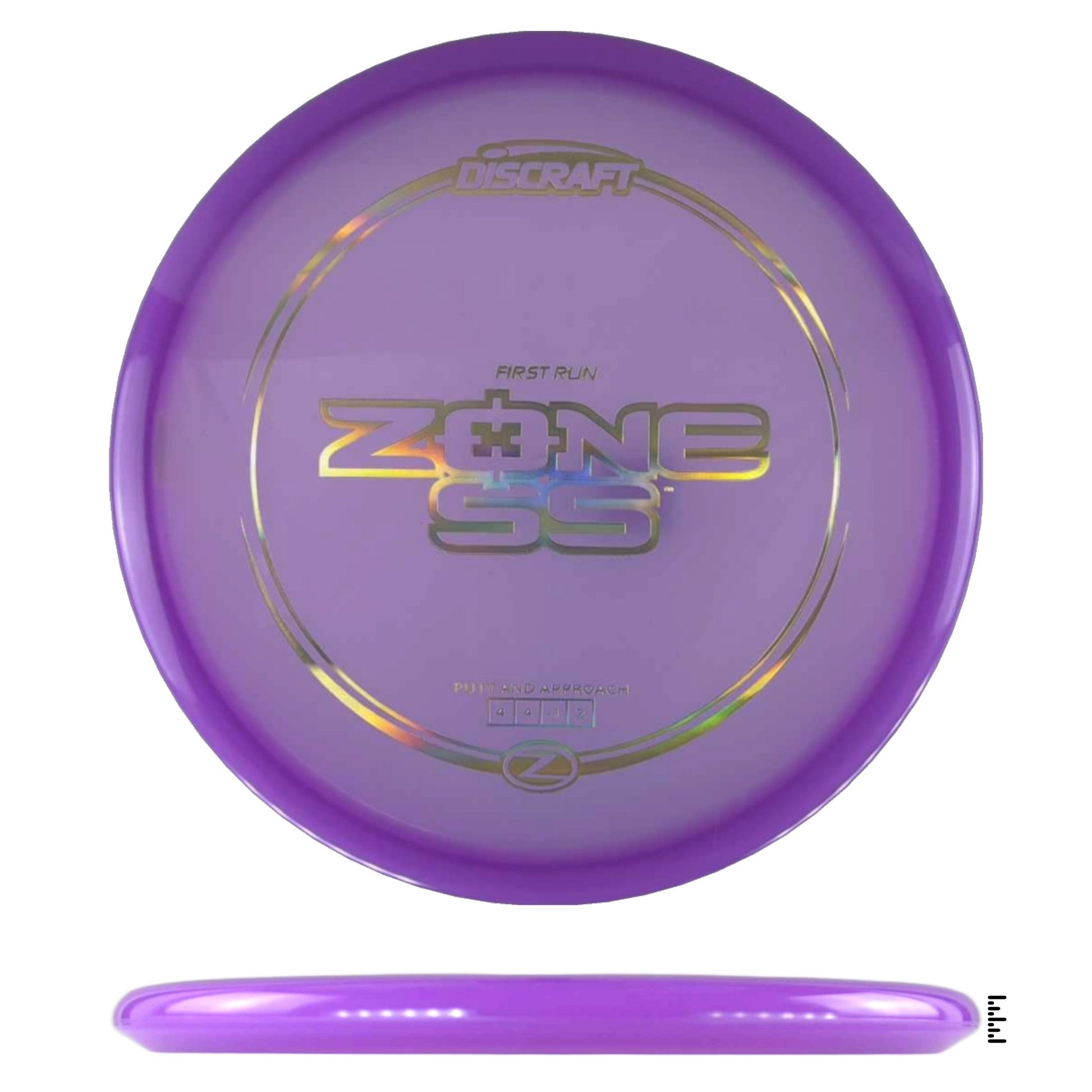 Discraft Z Line Zone SS - First Run - Plum - Powergrip USA