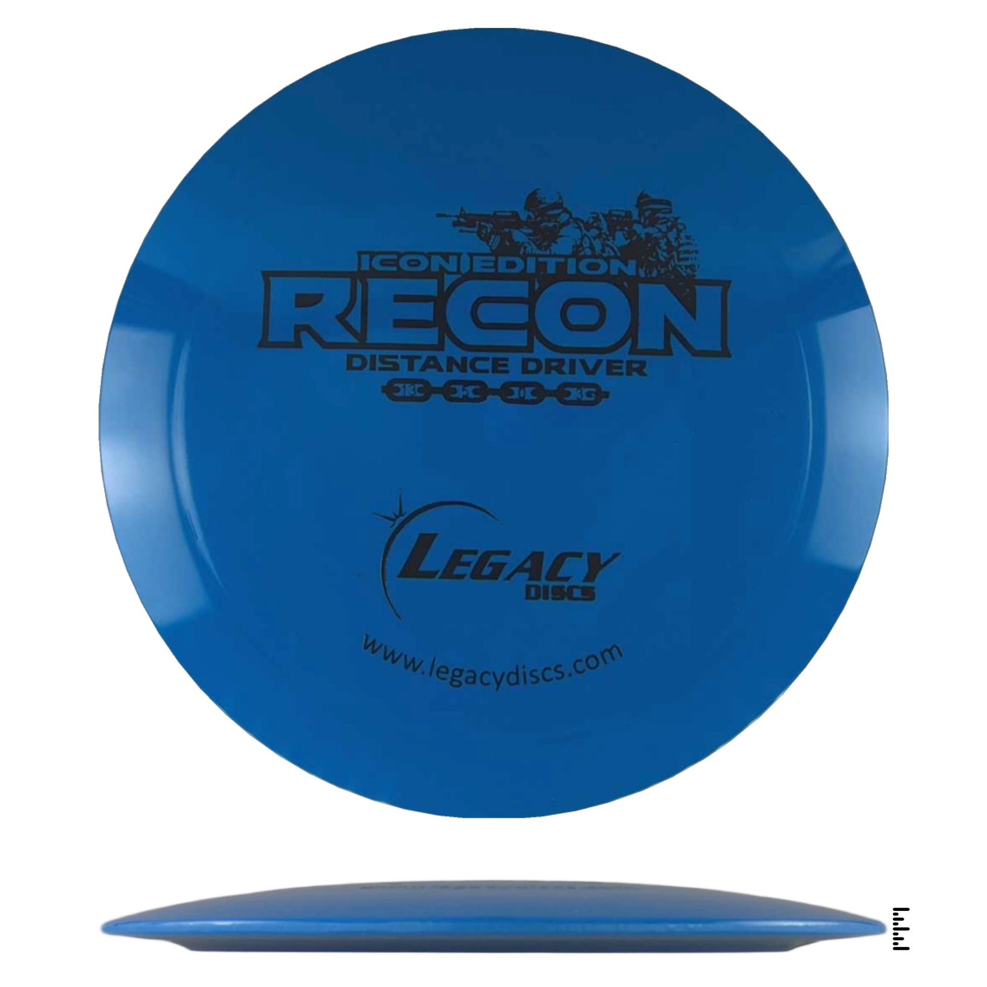 Legacy Discs Icon Recon - Blue - Powergrip USA