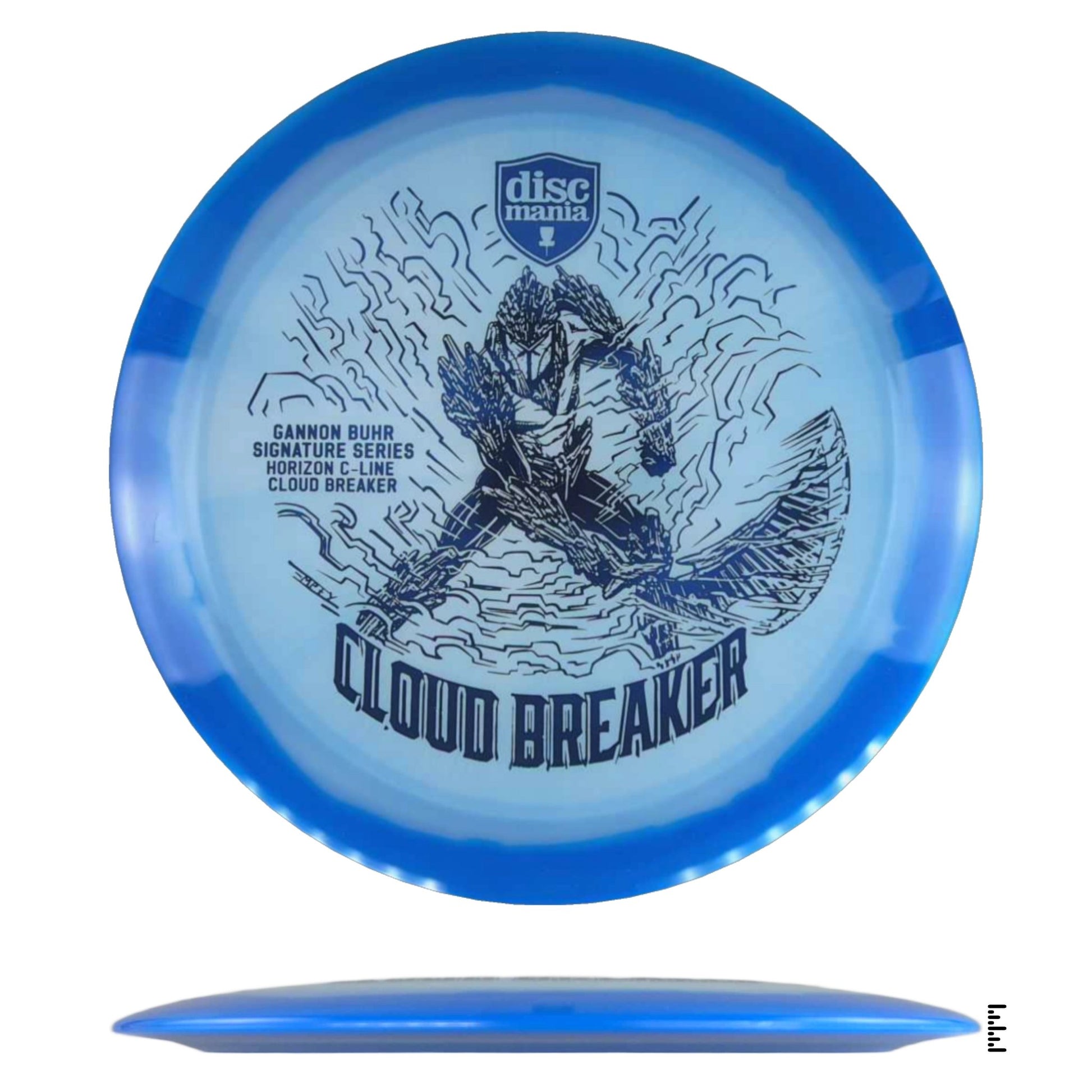 Discmania Horizon C - Line Cloud Breaker - Gannon Buhr Signature Series - White / Blue - Powergrip USA