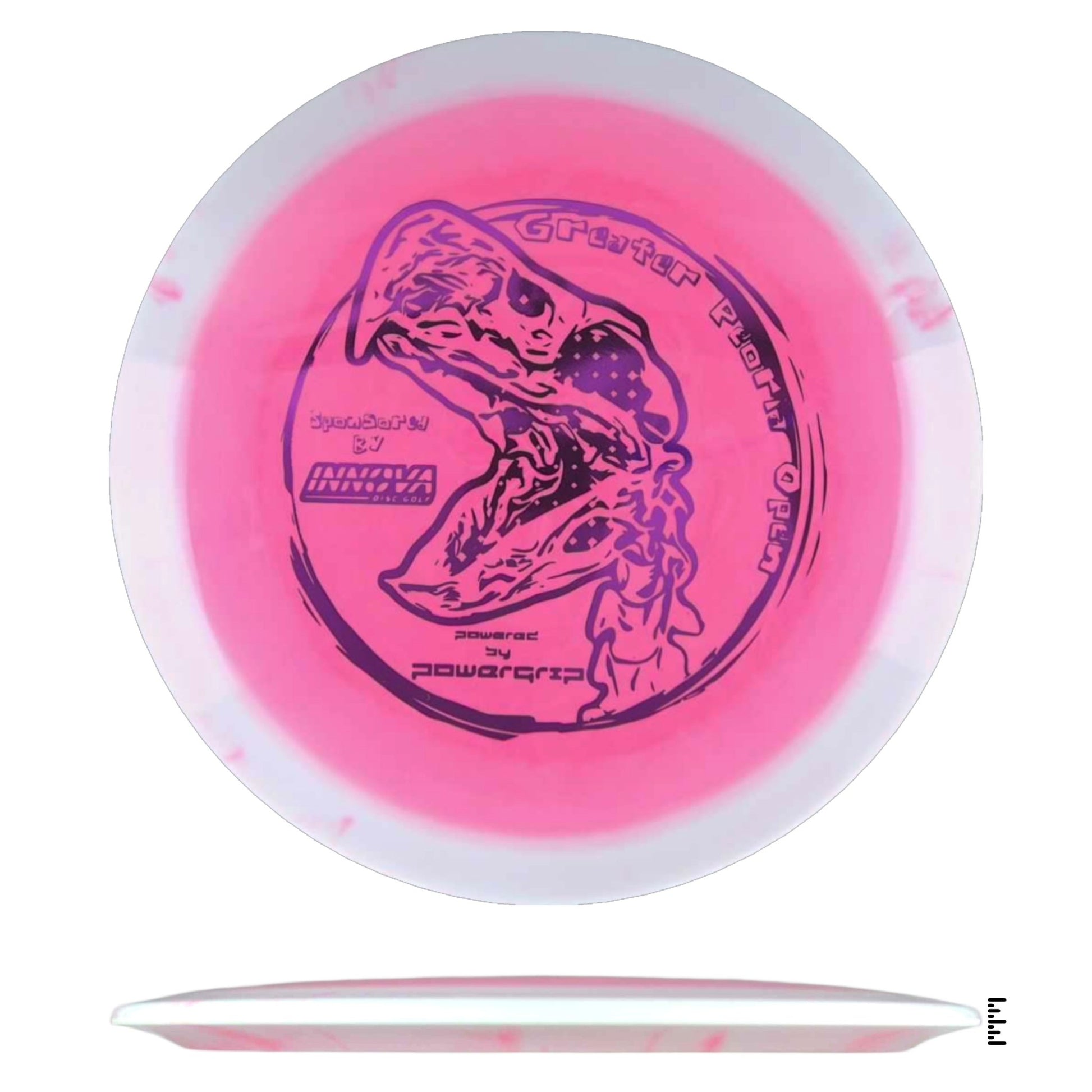 Innova Halo Firebird - 2024 Greater Peoria Open - Pink / White - Powergrip USA