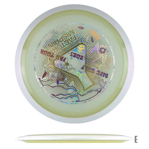MVP Disc Sports Eclipse Wave Factory Misprint - Glow - Powergrip USA