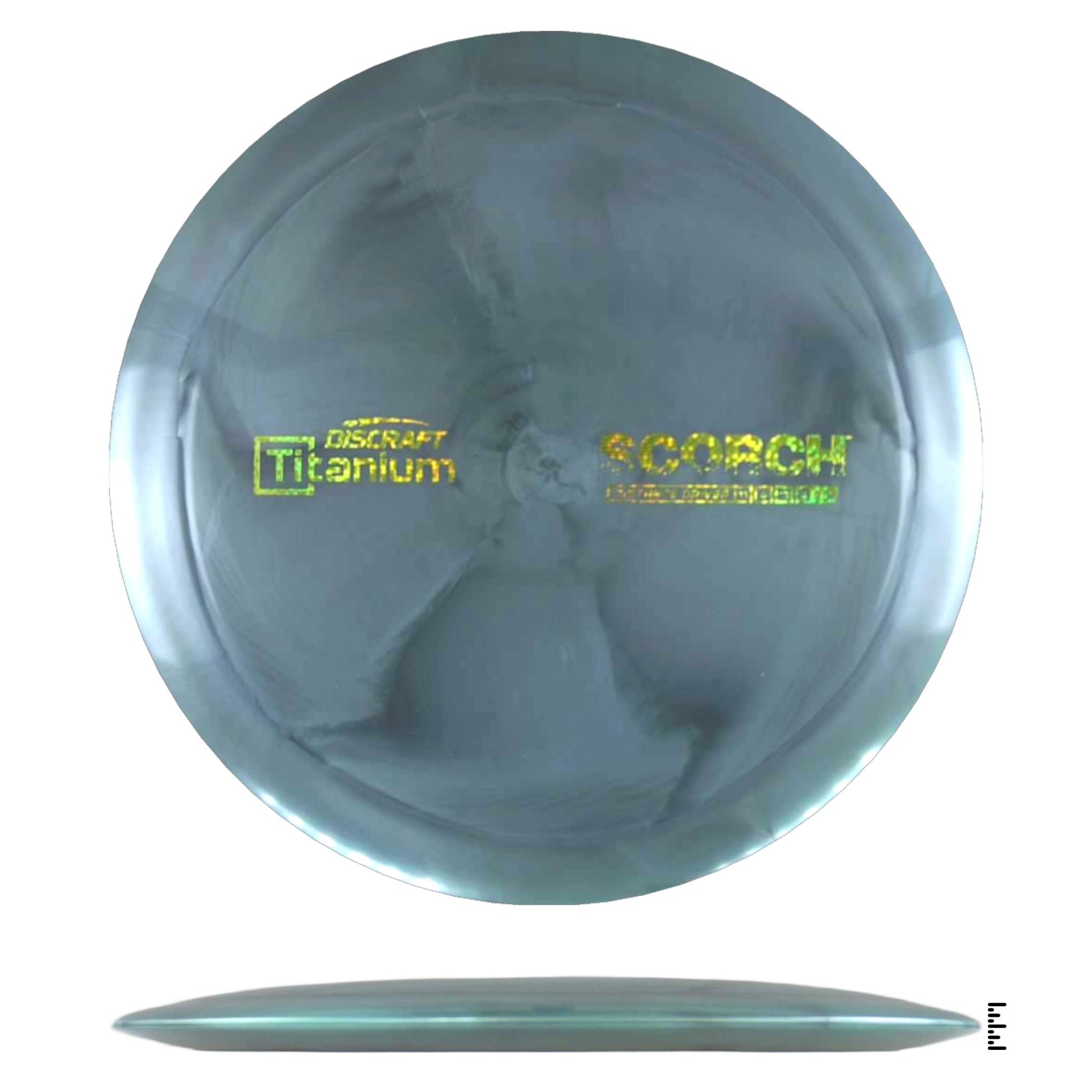 Discraft Titanium Scorch - Gray - Powergrip USA