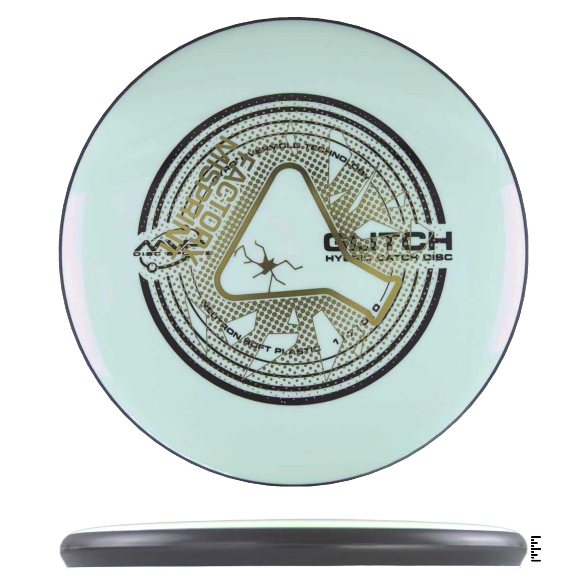 MVP Disc Sports Neutron Soft Glitch Factory Misprint - Honeydew - Powergrip USA
