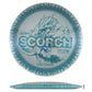 Discraft Fuzed Line Scorch - Clear / Teal - Powergrip USA
