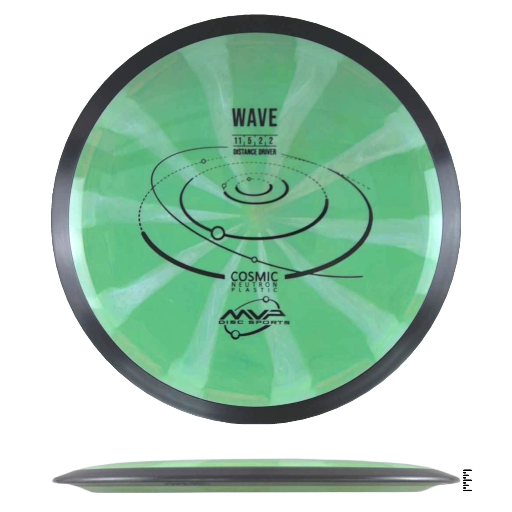 MVP Disc Sports Cosmic Neutron Wave - Green - Powergrip USA