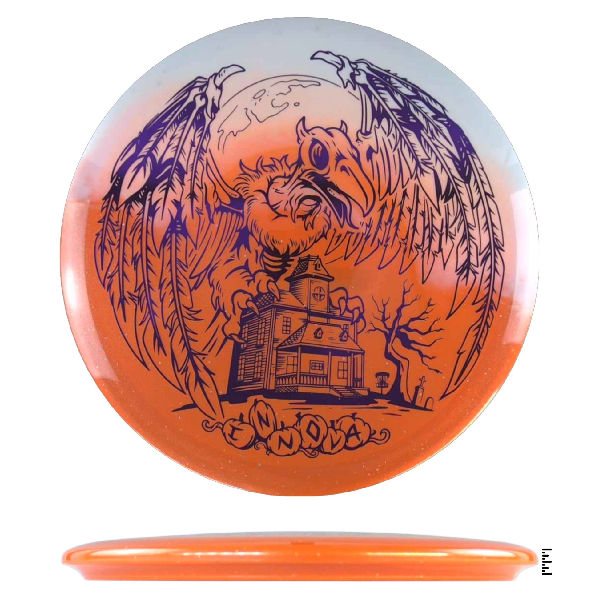 Innova Duo Roc3 - 2025 Halloween Edition - White / Orange - Duo - Powergrip USA
