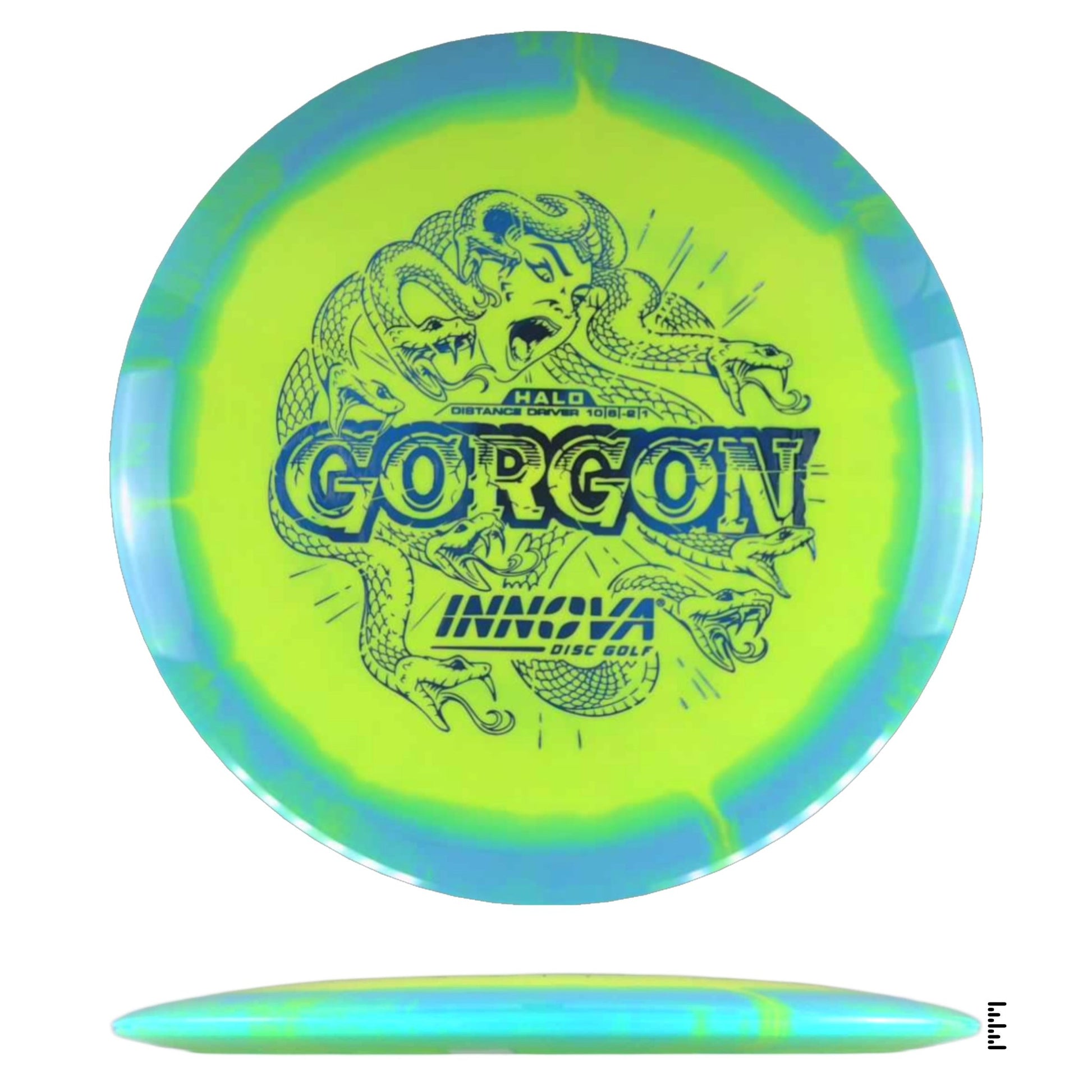 Innova Halo Star Gorgon - Yellow / Light Blue - Powergrip USA
