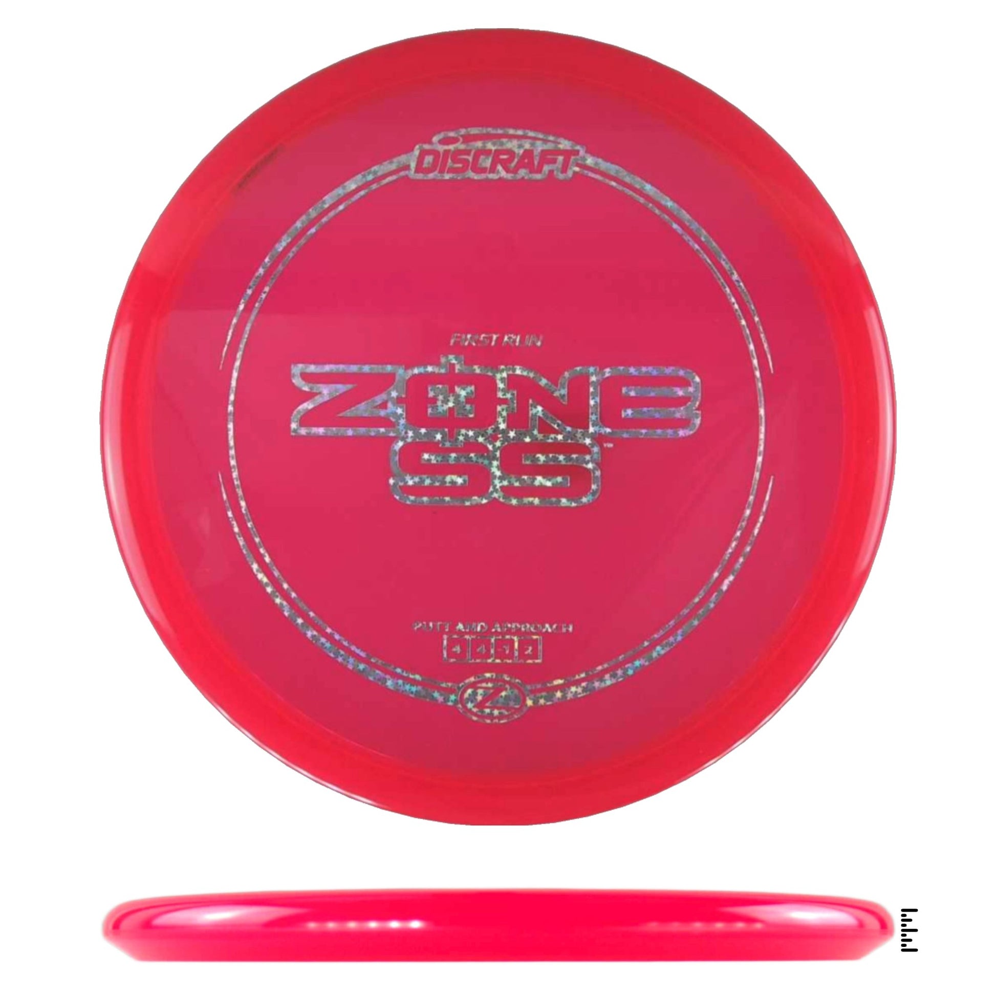 Discraft Z Line Zone SS - First Run - Red - Powergrip USA