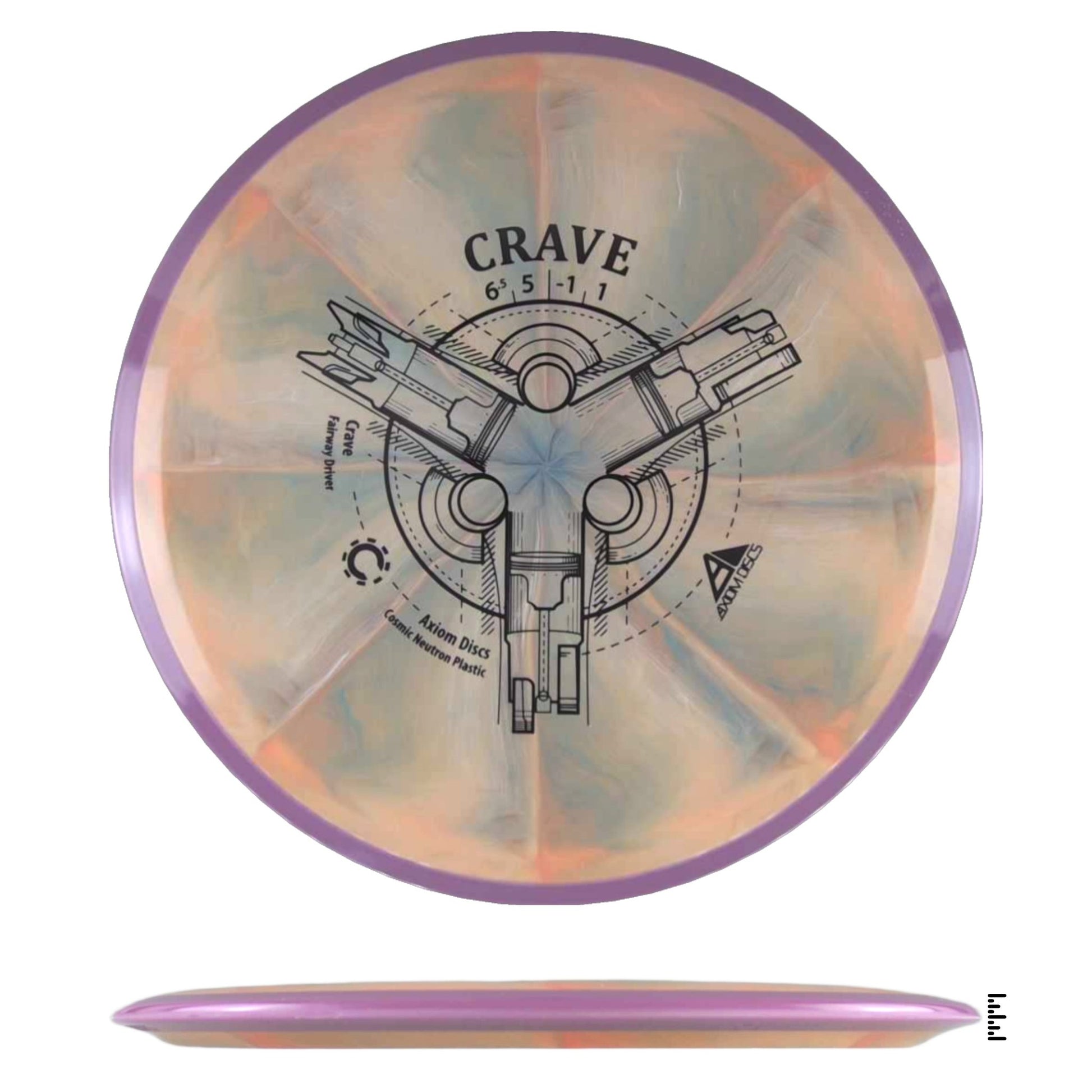 Axiom Discs Cosmic Neutron Crave - Unique - Powergrip USA
