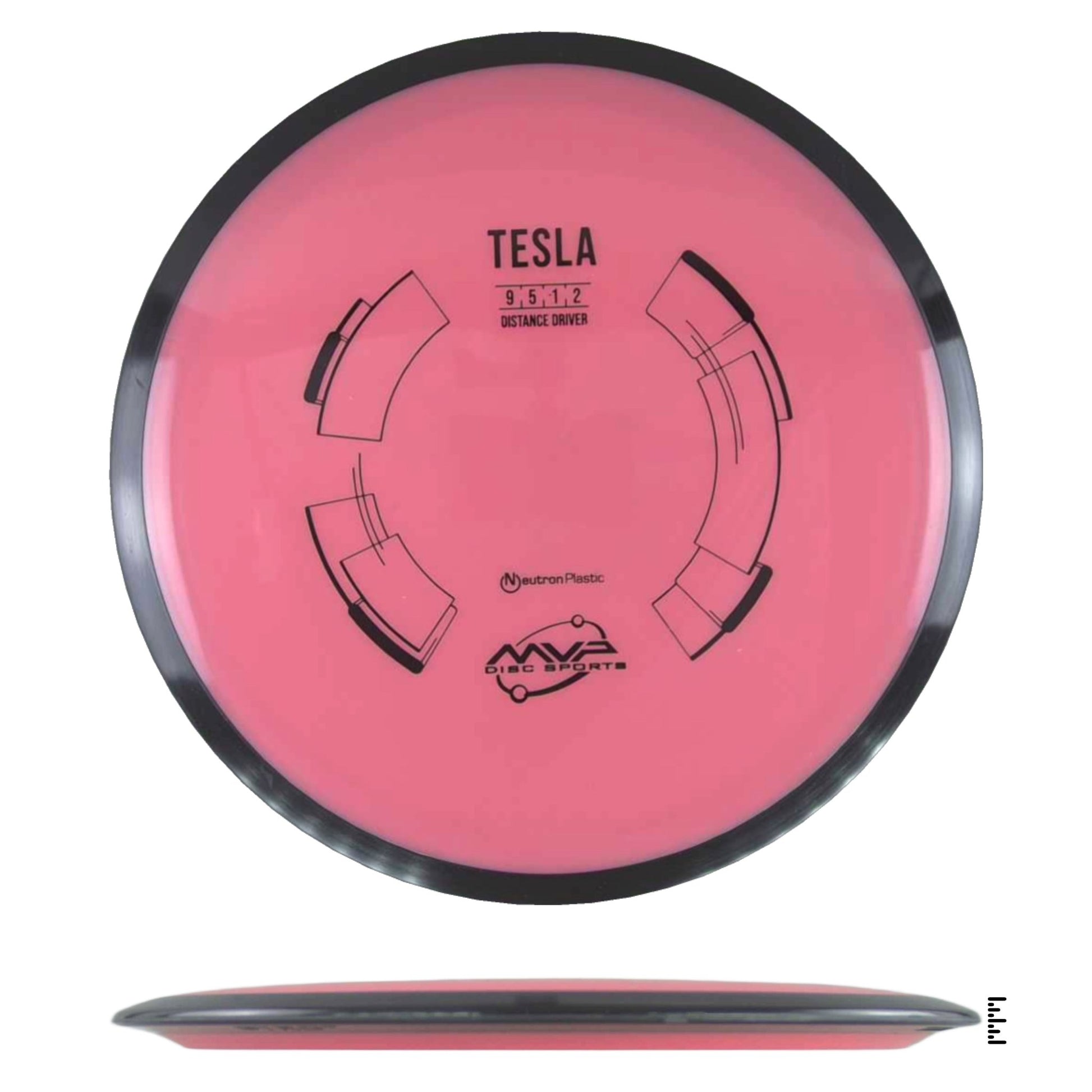 MVP Disc Sports Neutron Tesla - Pink - Powergrip USA