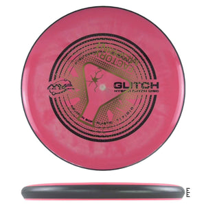 MVP Disc Sports Neutron Soft Glitch Factory Misprint - Pink - Powergrip USA