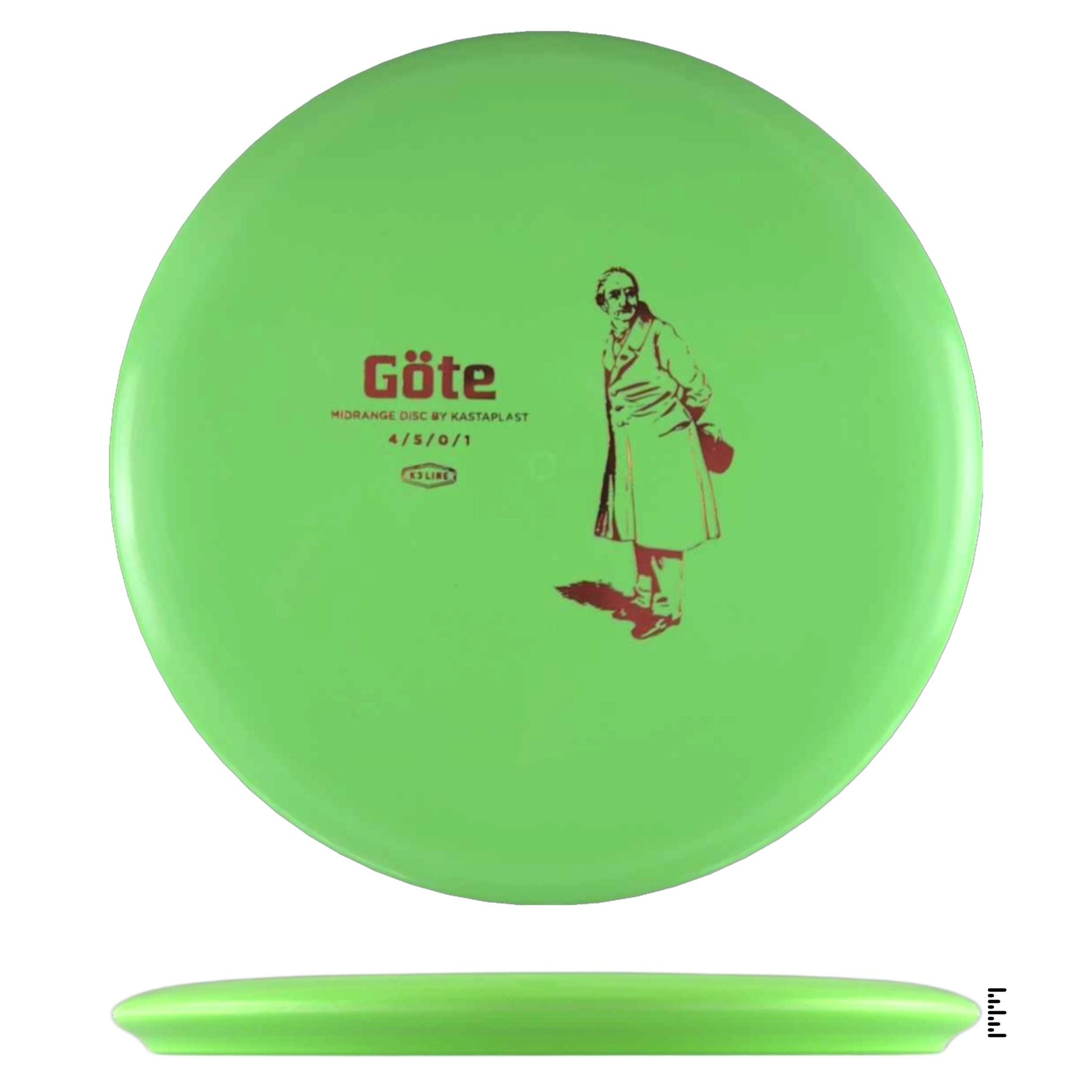 Kastaplast K3 Göte - Light Green - Powergrip USA