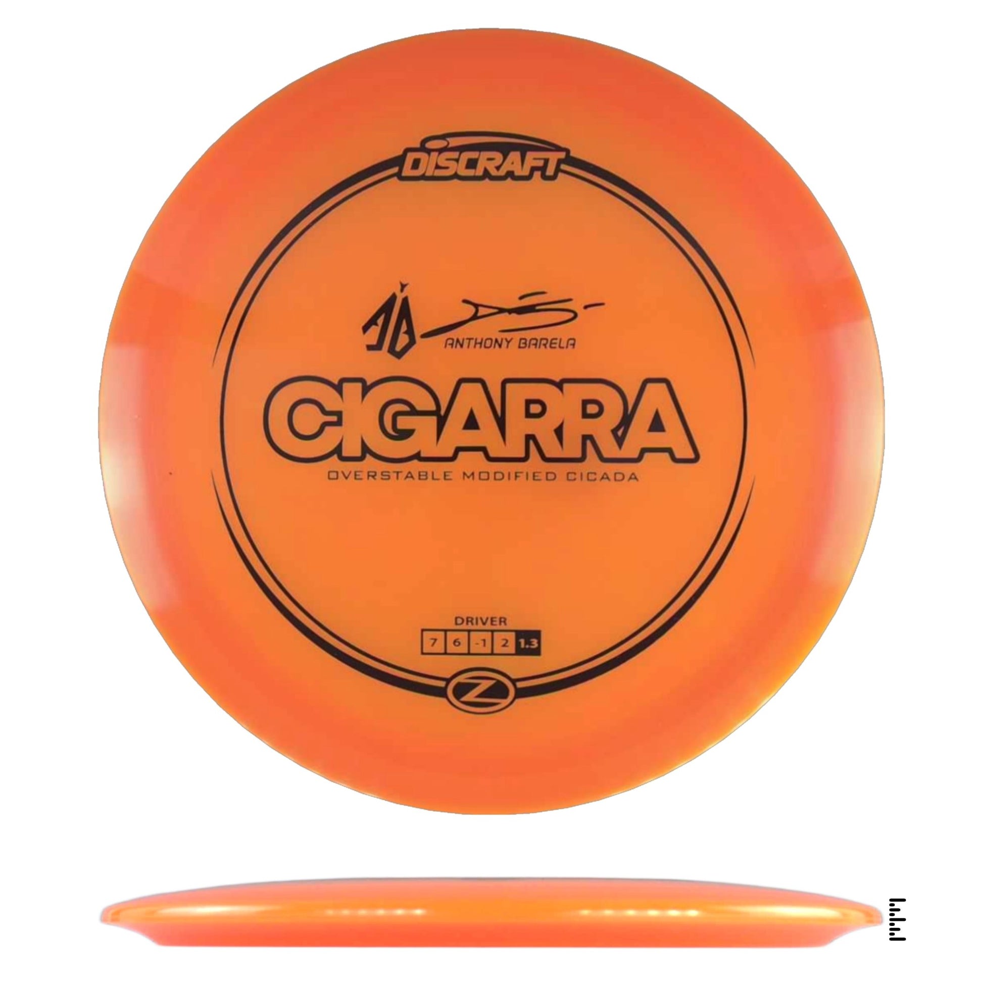 Discraft Z Line Cigarra - Anthony Barela - Orange - Powergrip USA