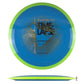 Axiom Discs Simon Line Neutron Time - Lapse Factory Misprint - Blue / Lime - Powergrip USA
