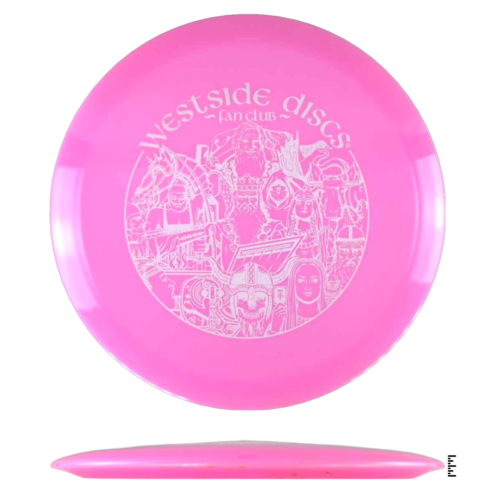 Pink Westside Discs Fan Club disc golf disc d6a038bf