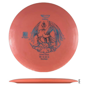 Yikun Discs Dragon Da’E - Orange - Powergrip USA