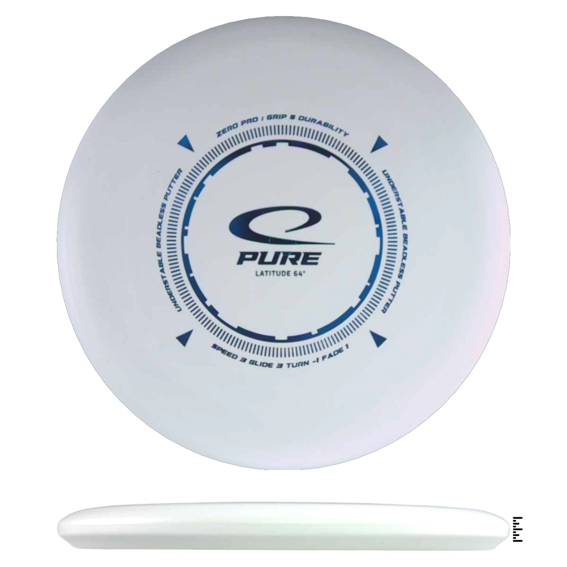 Latitude 64 Zero Pro Pure - White - Powergrip USA