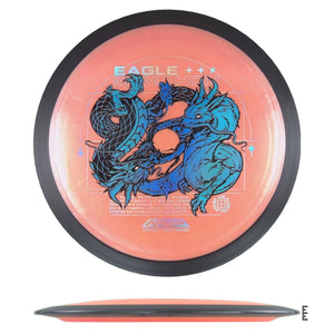 MVP Disc Sports Plasma Dimension - Eagle McMahon Team Series - Light Orange - Powergrip USA