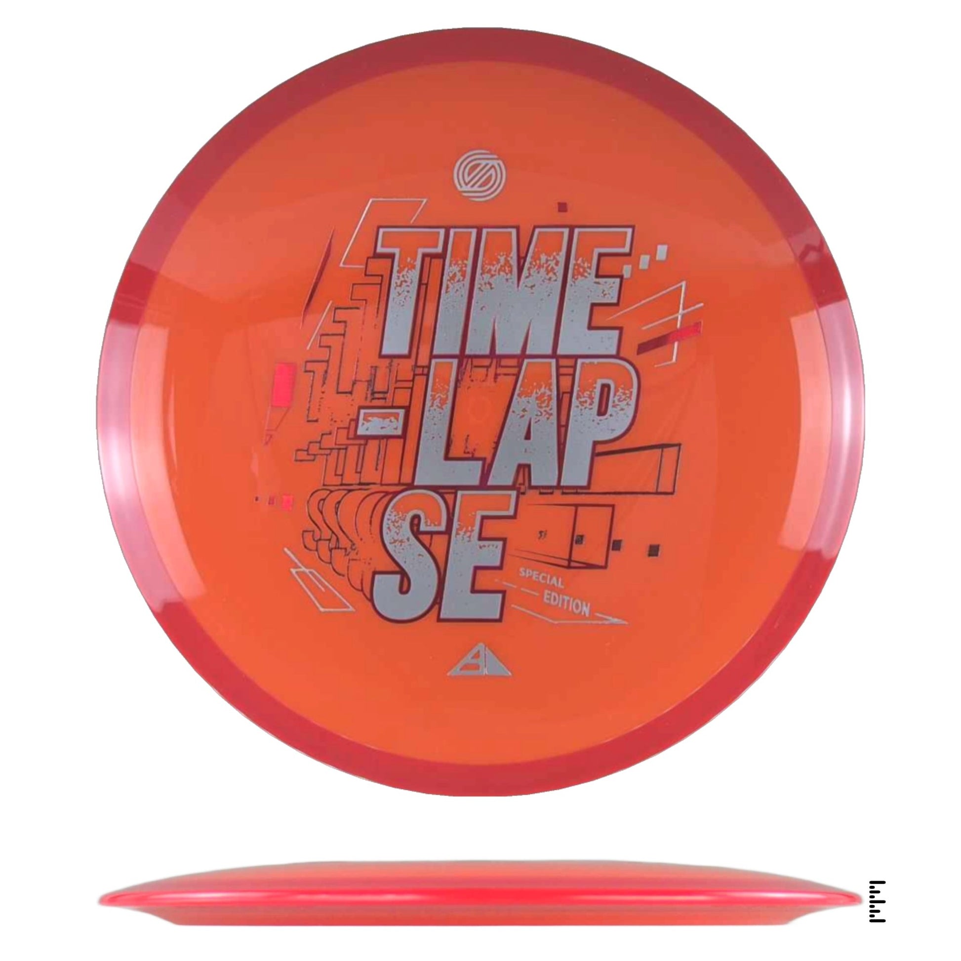 Axiom Discs Simon Line Neutron Time - Lapse Special Edition - Orange / Red - Powergrip USA
