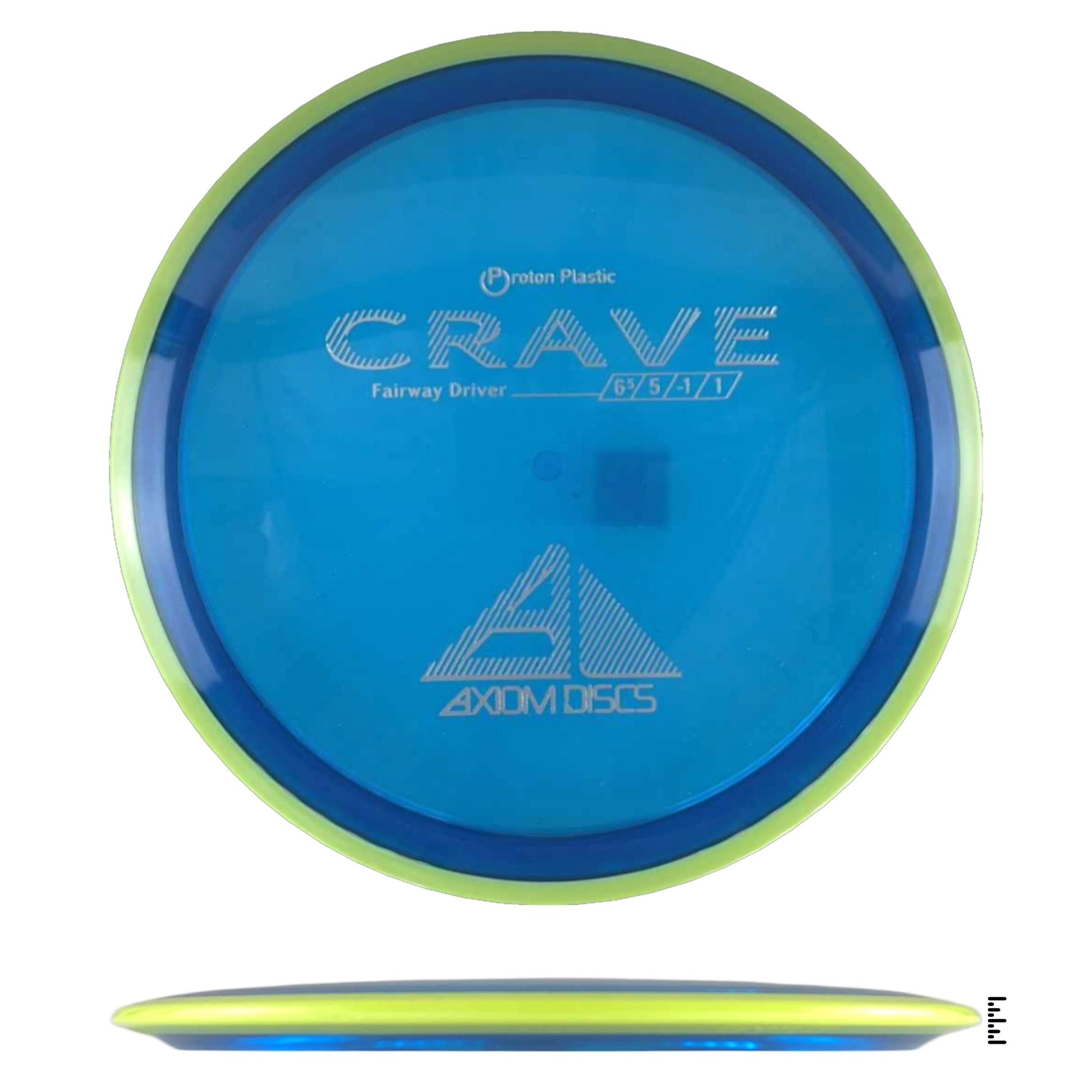 Axiom Discs Proton Crave - Blue / Fluorescent Yellow - Powergrip USA
