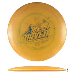 Yellow disc golf disc - Torven driver