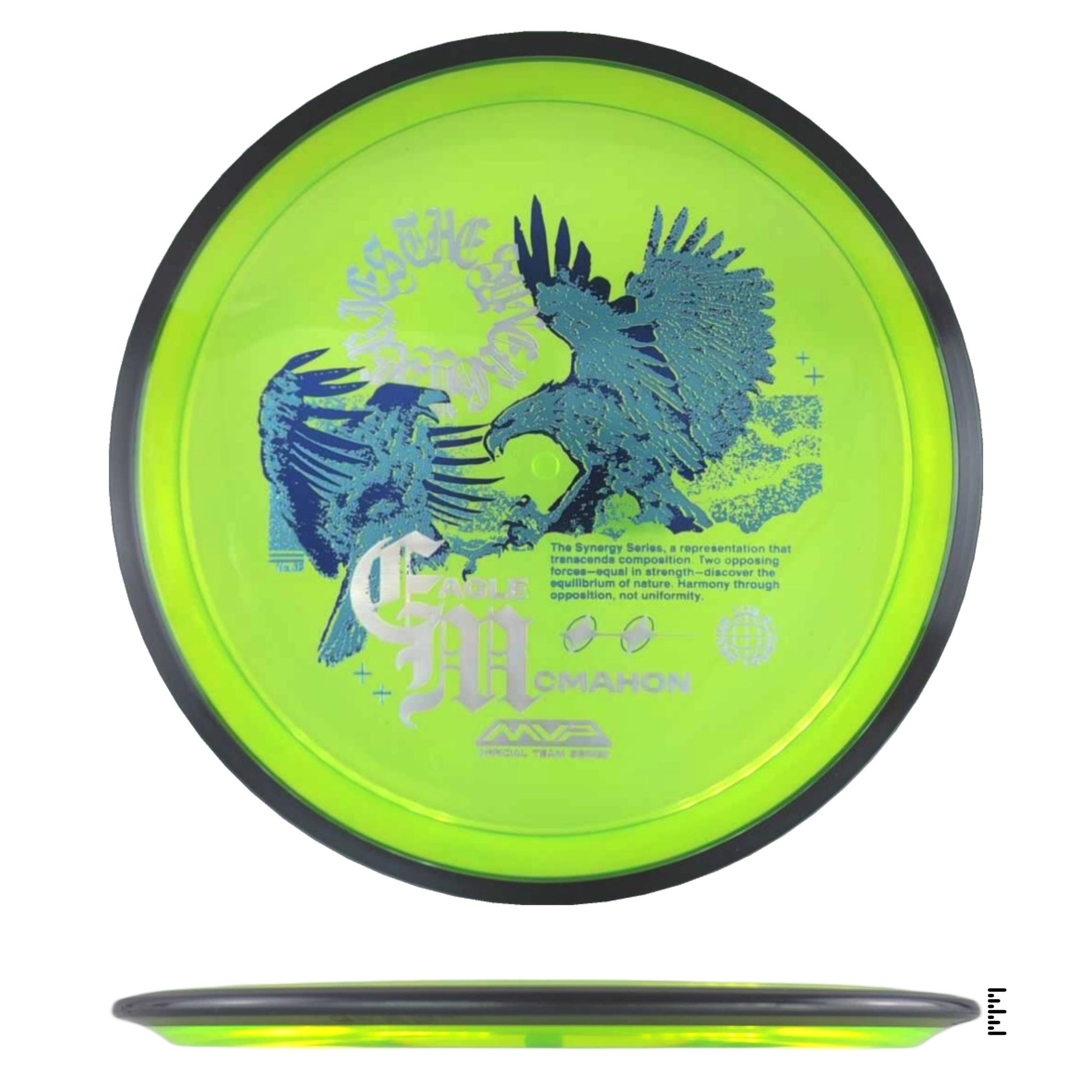 MVP Disc Sports Proton Resistor - Eagle McMahon Synergy Series - Lime - Powergrip USA