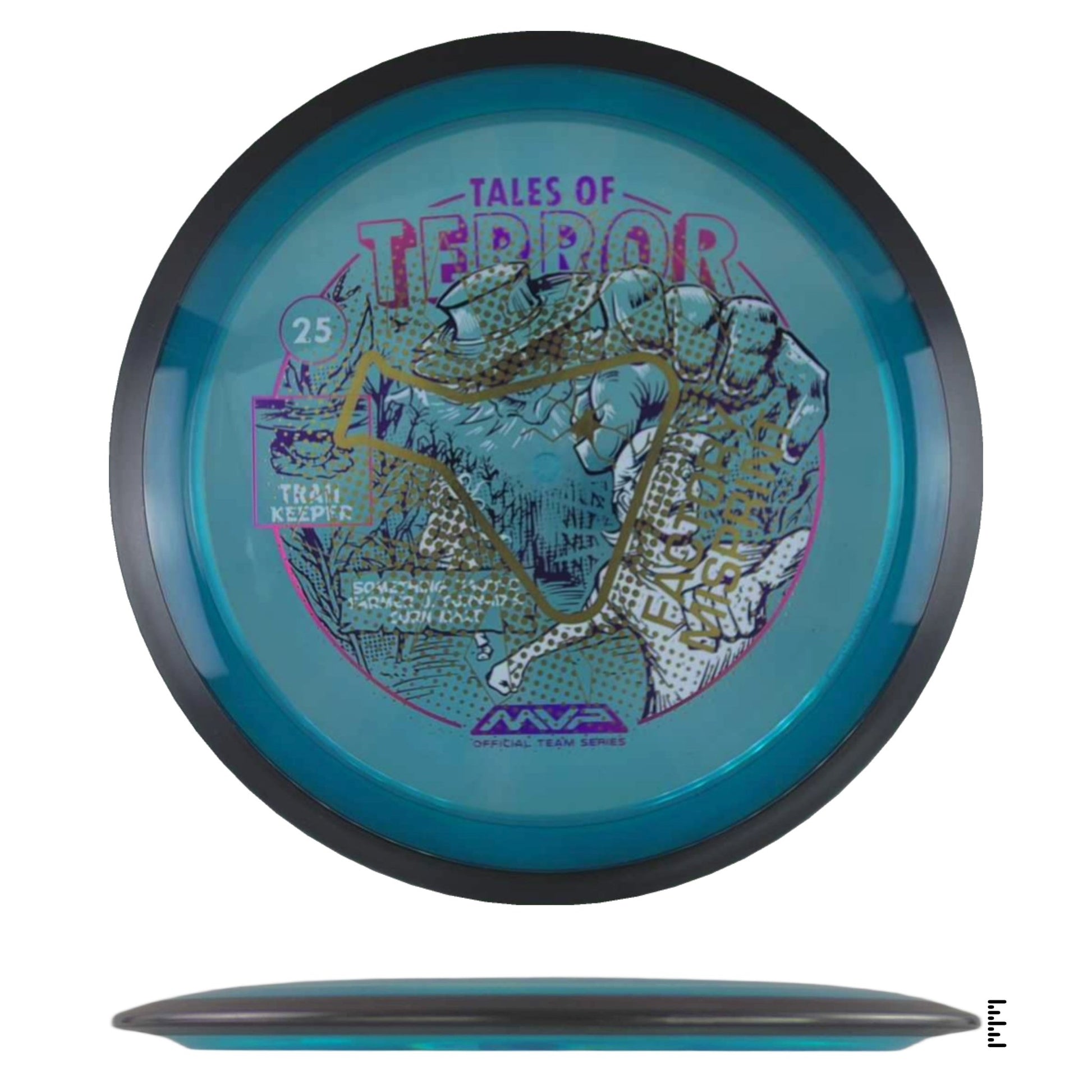 MVP Disc Sports Proton Trail Factory Misprint - Dark Turquoise - Powergrip USA