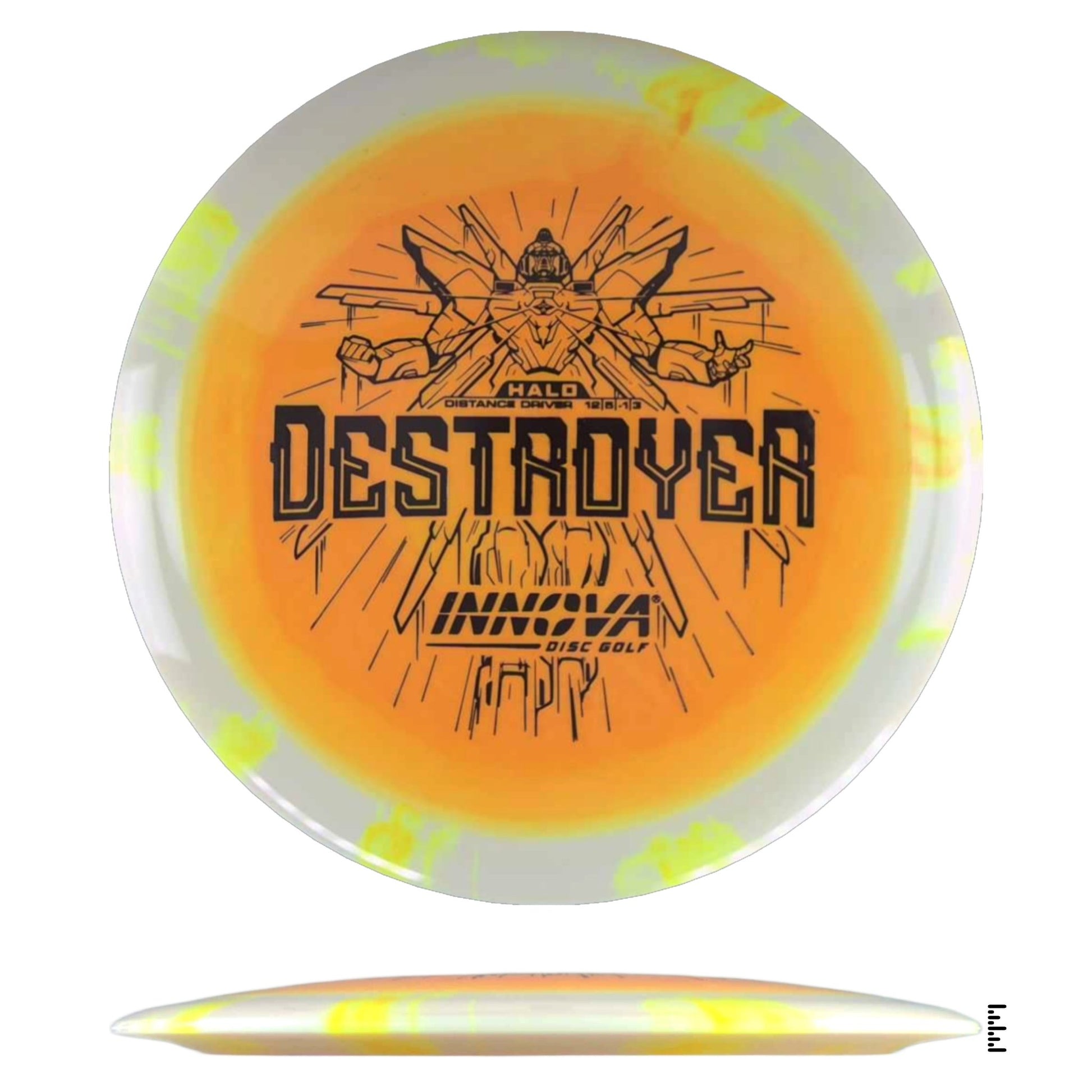 Innova Halo Star Destroyer - Orange / White - Powergrip USA